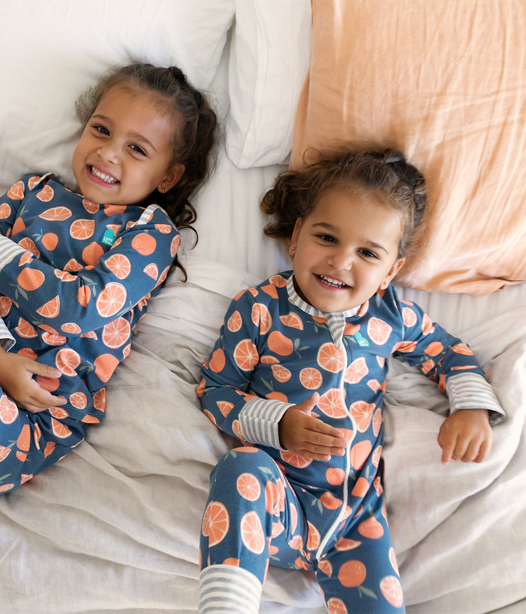 Footless Romper Cotton Denim Sweet Dreams
