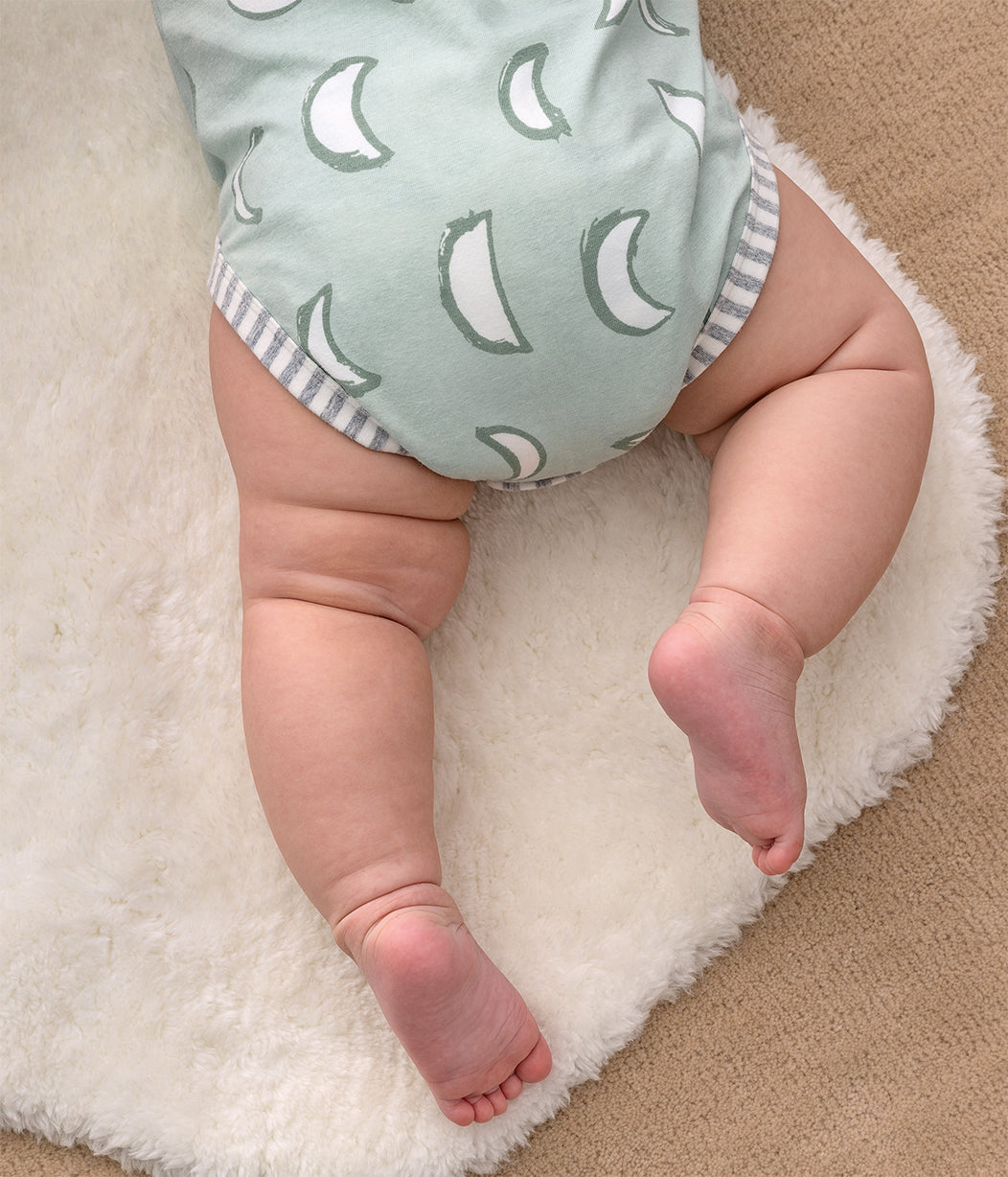 Bodysuit Sleeveless Cotton Green Eclipse