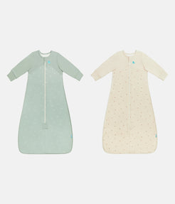 Sleep Bag Bundle | 1.5 TOG | Olive Twigs | Oatmeal Twigs