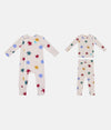 Babygrow & Pyjama Bundle | Tan Party Pop