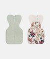 Swaddle Up Starter Bundle | 2.5 TOG | Olive Bees | Cream Wandering Folk
