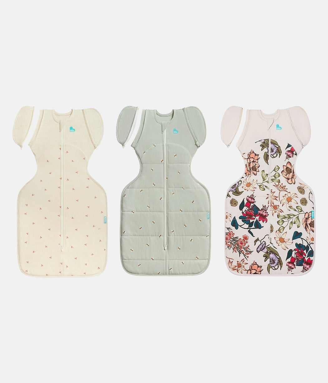 Transitioning Bundle | 1.5 | 2.5 TOG | Oatmeal Twigs | Olive Bees | Cream Wandering Folk