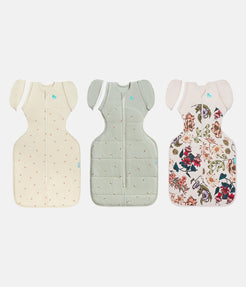 Transitioning Bundle | 1.5 | 2.5 TOG | Oatmeal Twigs | Olive Bees | Cream Wandering Folk