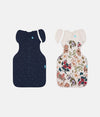 Transitioning 2 Piece Bundle | 1.5 | 2.5 TOG | Navy Twinkle Embroidery | Cream Wandering Folk