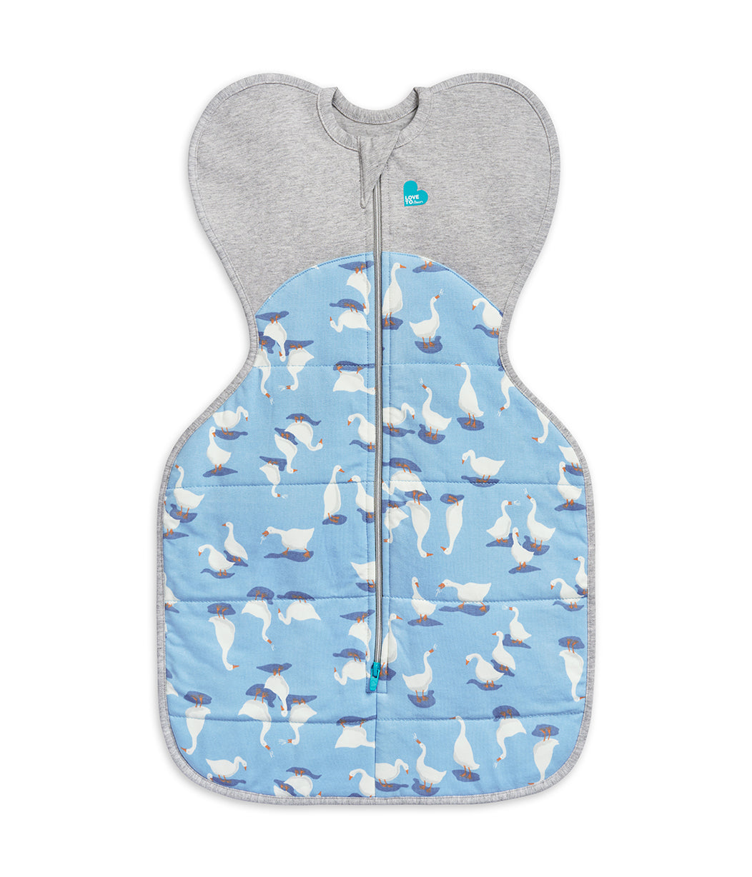 Swaddle Up™ Winter Starter Pack Cool (16-20°C) Blue Quilted Cotton