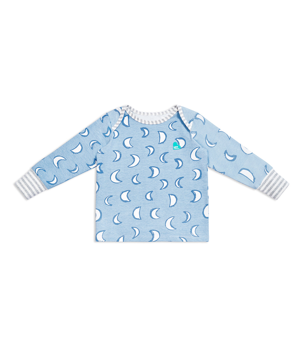 Long Sleeve Pyjamas Eclipse Blue