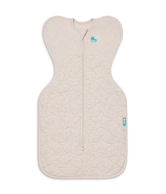 Swaddle Up™ 2.5 TOG Cotton Oatmeal Starturn Quilted