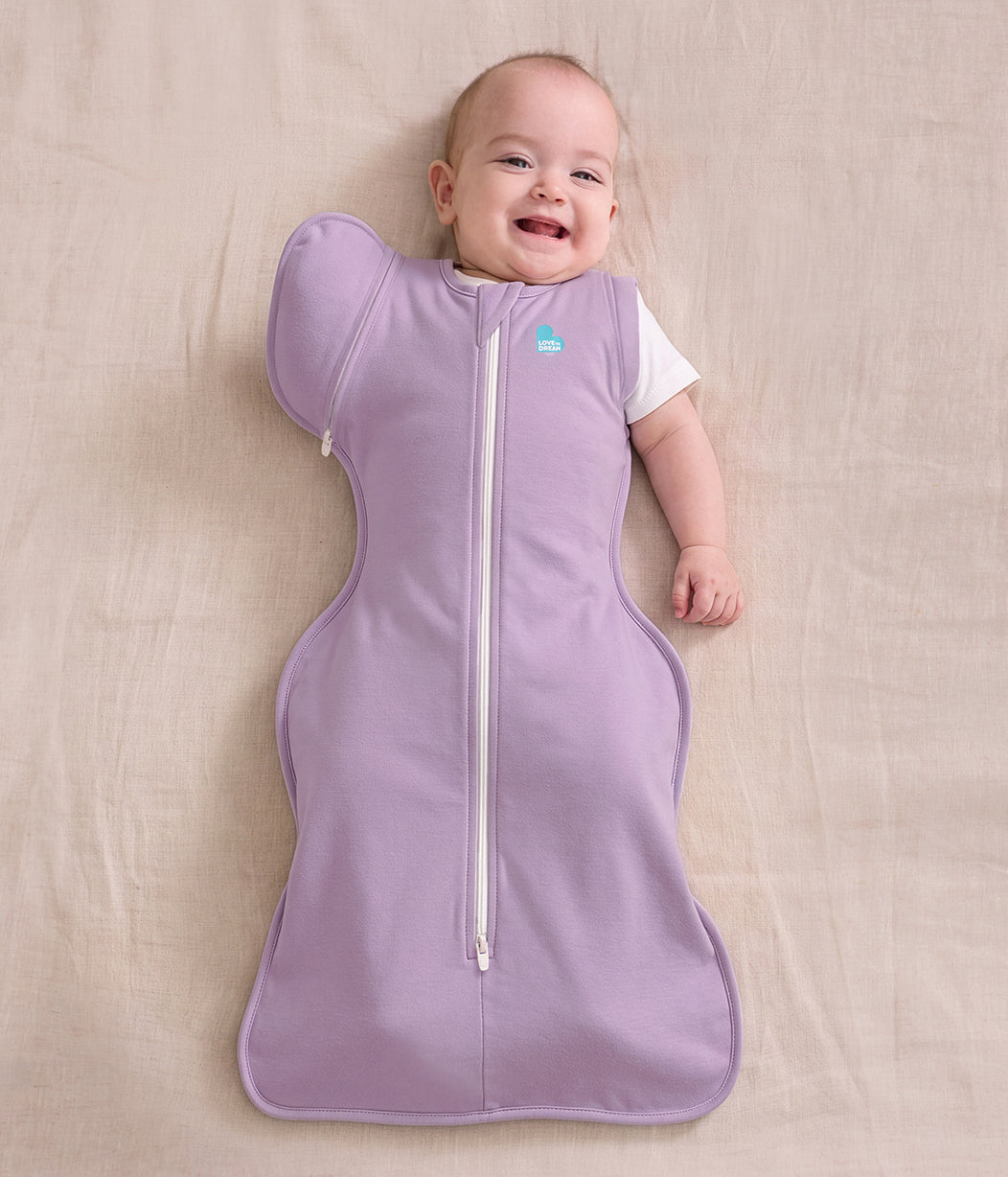 Swaddle Up™ 2-in-1 Transition Bag 1.0 TOG Viscose from Bamboo Lilac