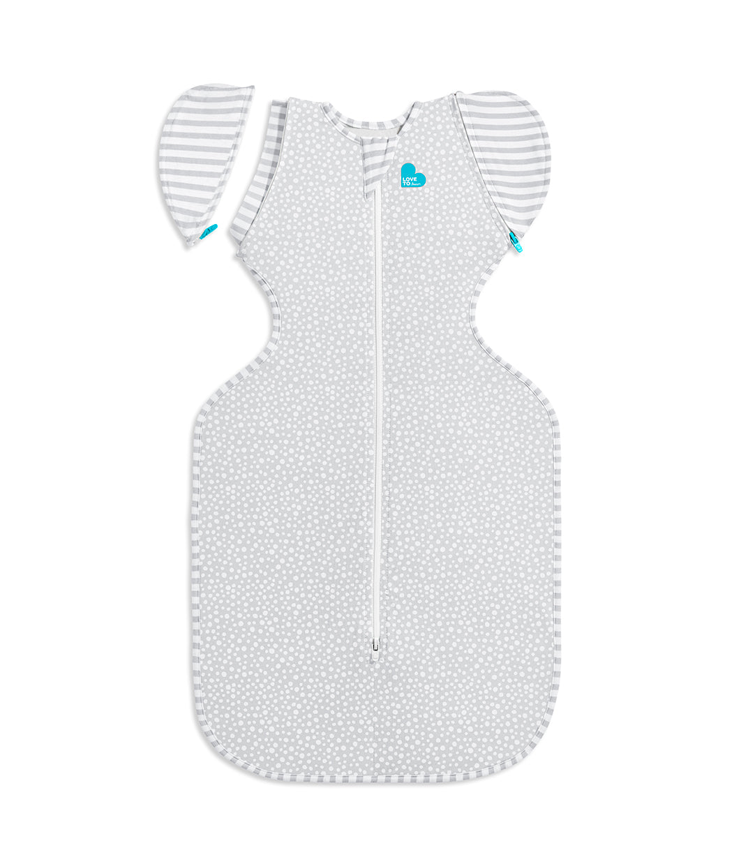 Swaddle Up™ Transition Bag Moderate (20-24°C) Grey Dot Viscose from Bamboo Jersey