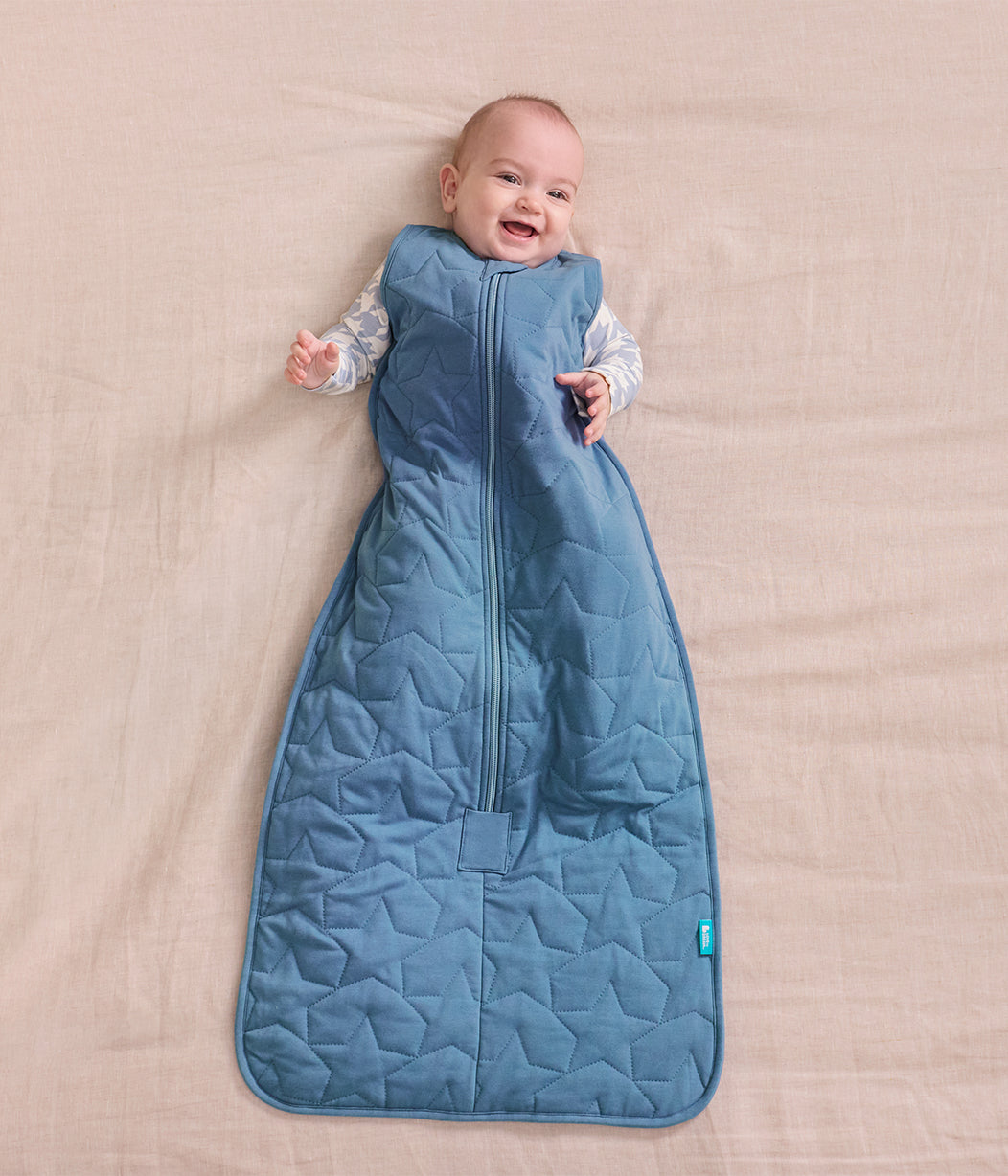 Sleep Bag Sleeveless 2.5 TOG Cotton Storm Blue Starturn Quilted