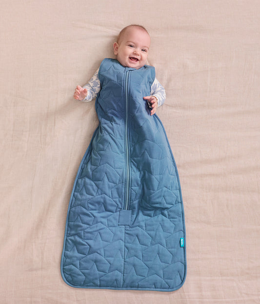 Sleep Bag Sleeveless 2.5 TOG Cotton Storm Blue Starturn Quilted