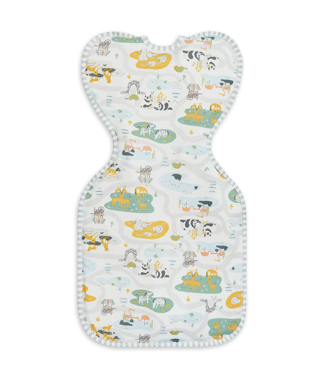 Swaddle Up™ Lite Zoo Time White