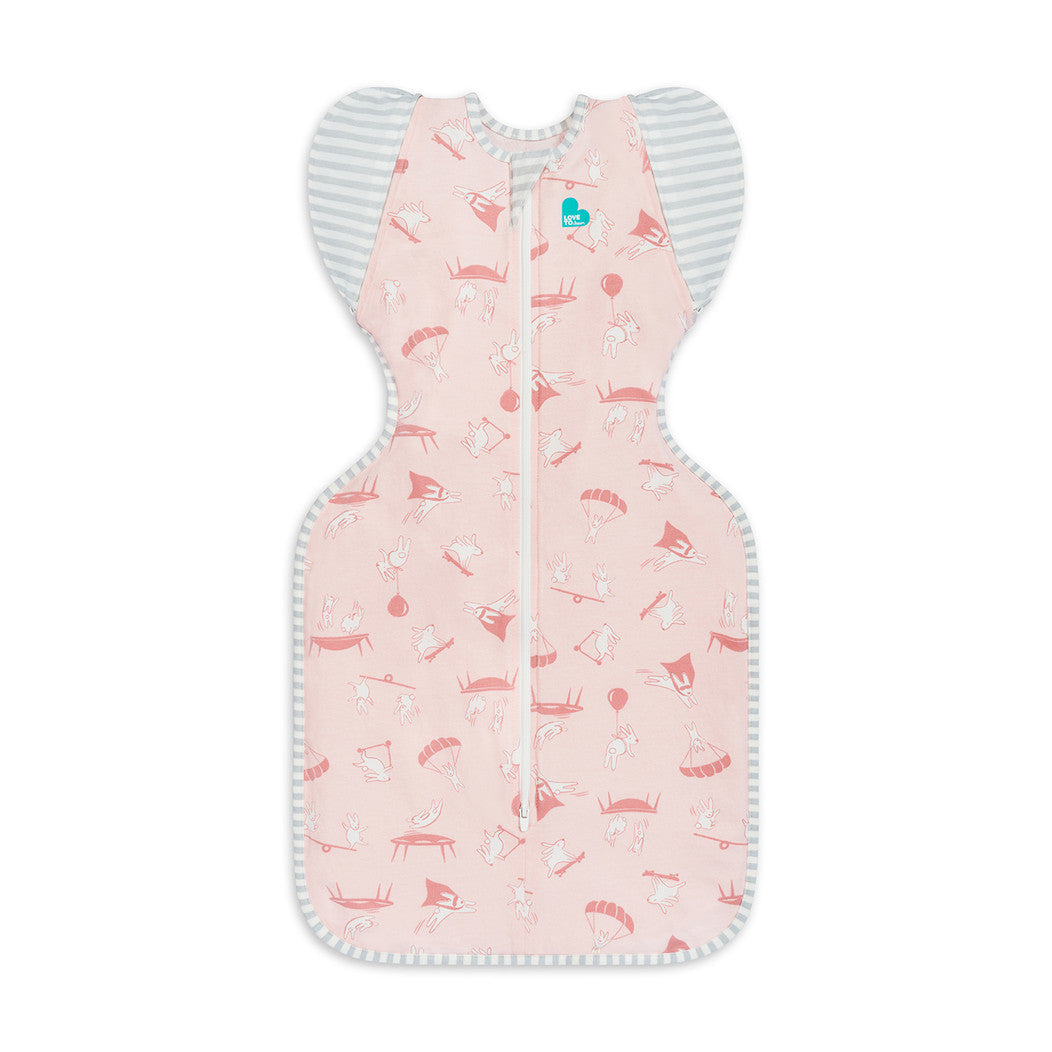 Swaddle Up™ Transition Bag Lite Daredevil Bunny Light Pink