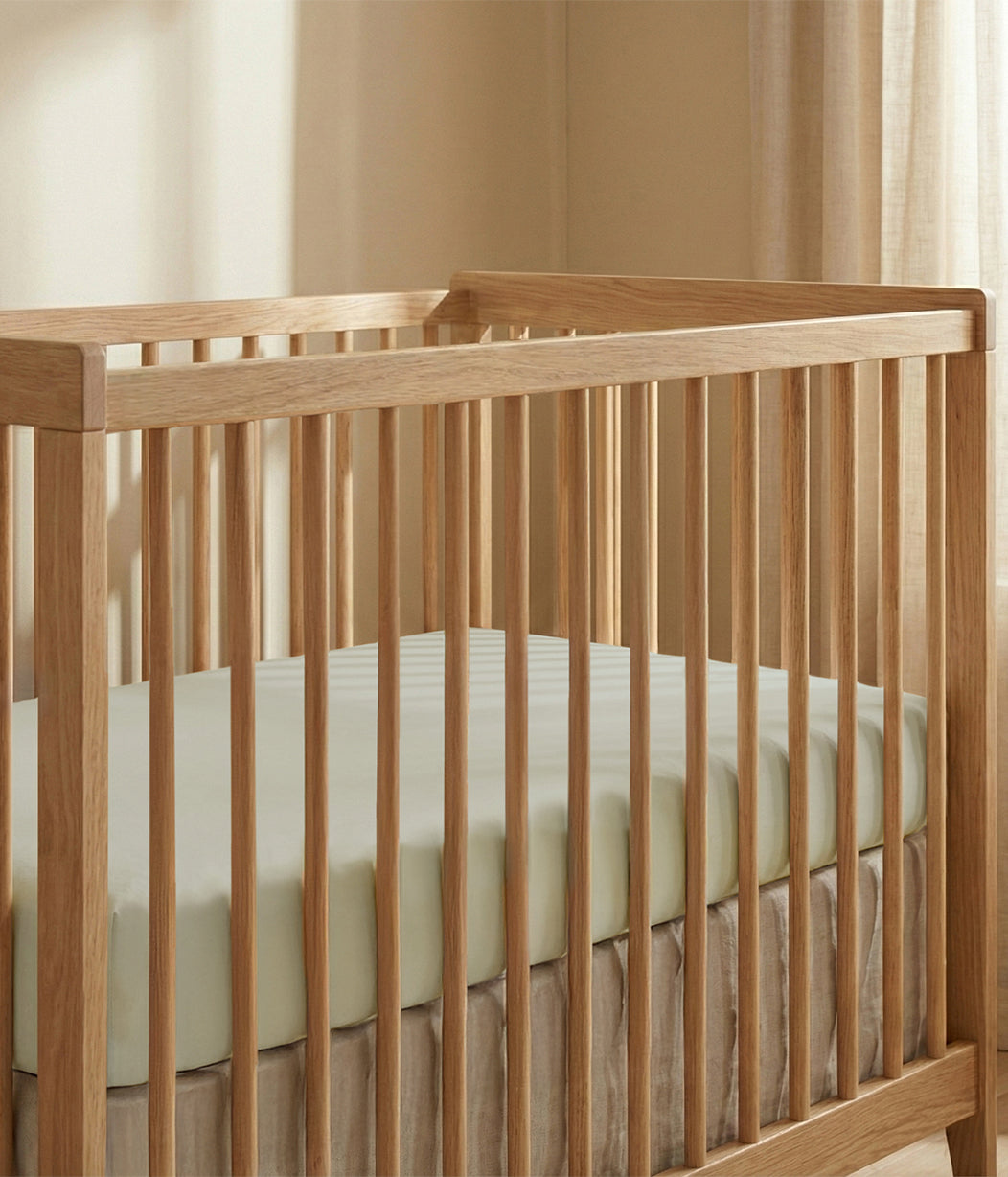 HushDry™ 2-in-1 Waterproof Fitted Cot Bed Sheet Viscose from Bamboo Sage