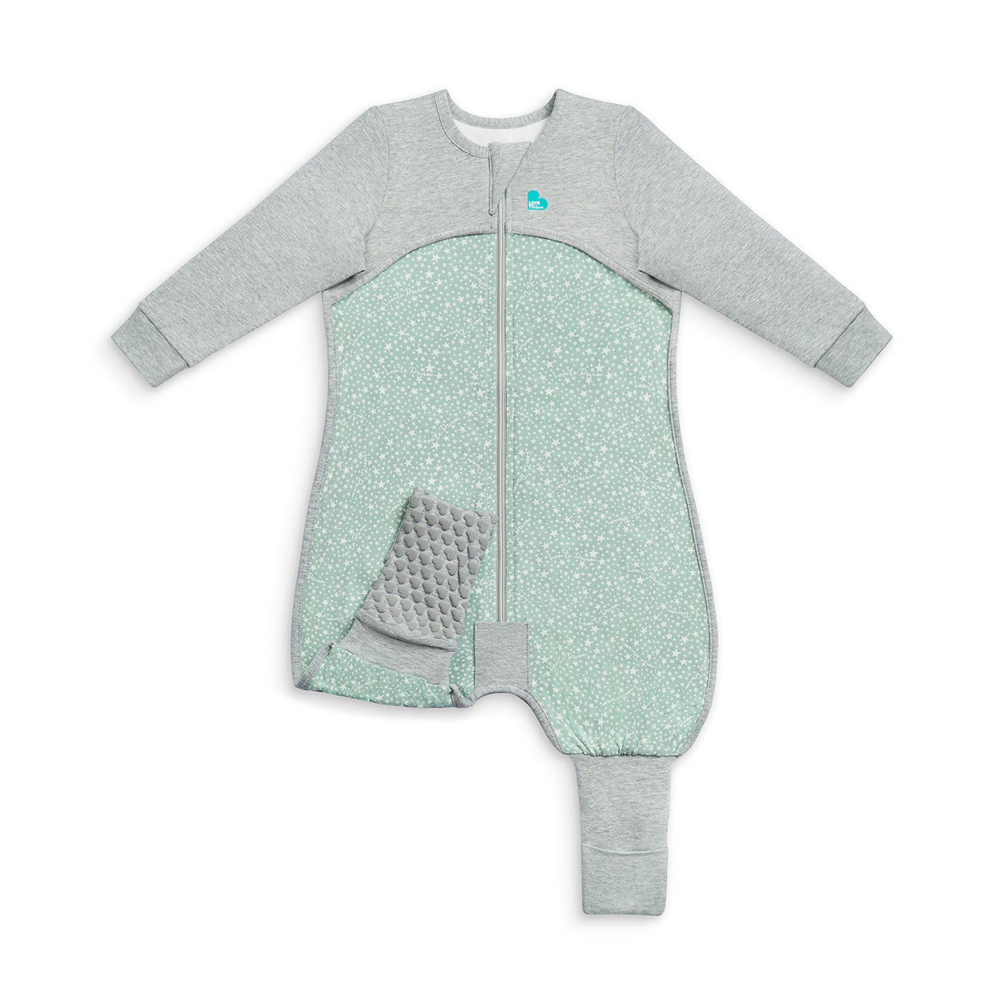 Sleep Suit Long Sleeve Original Stardust Olive