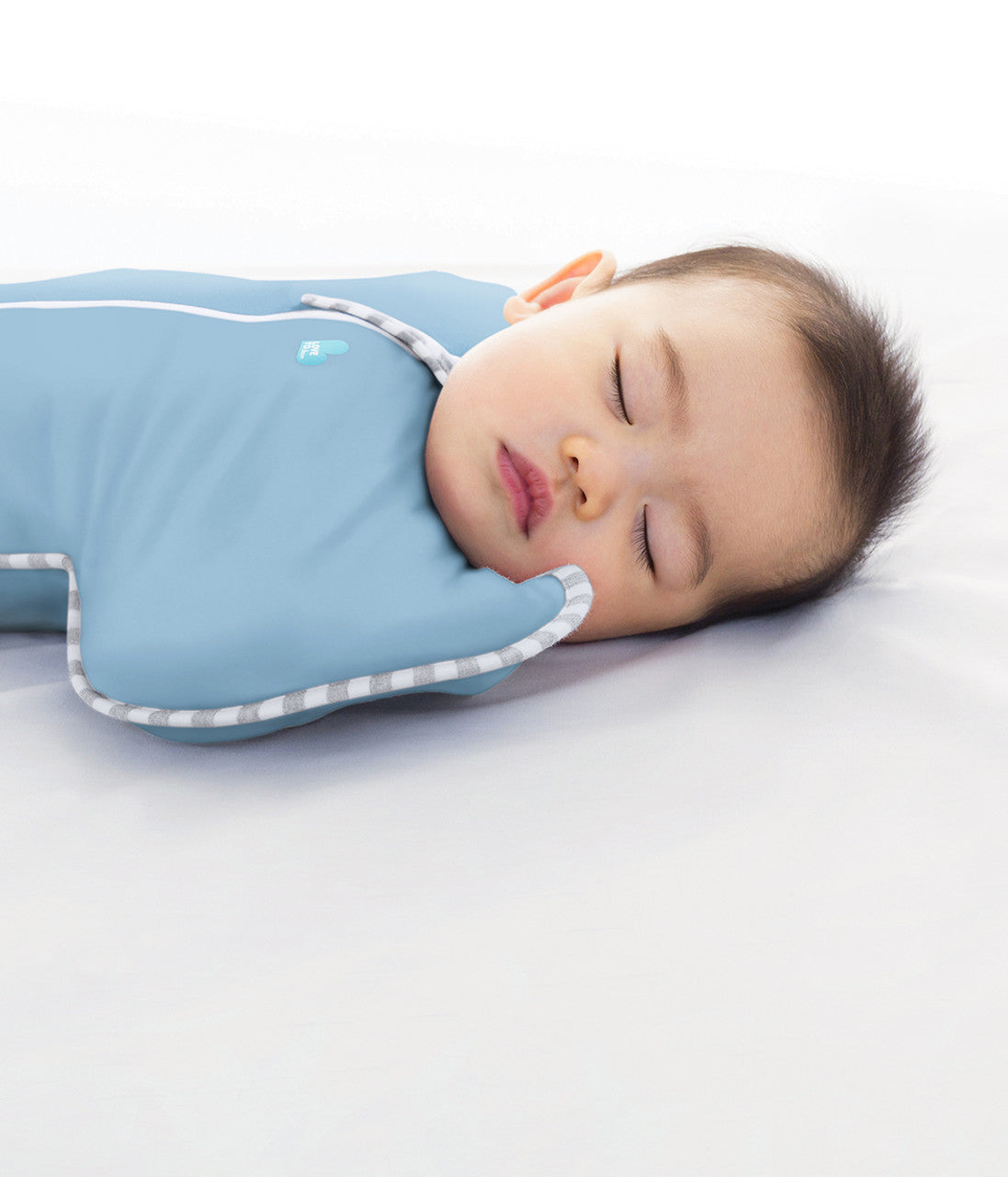 Swaddle Up™ Moderate (20-24°C) Dusty Blue Cotton