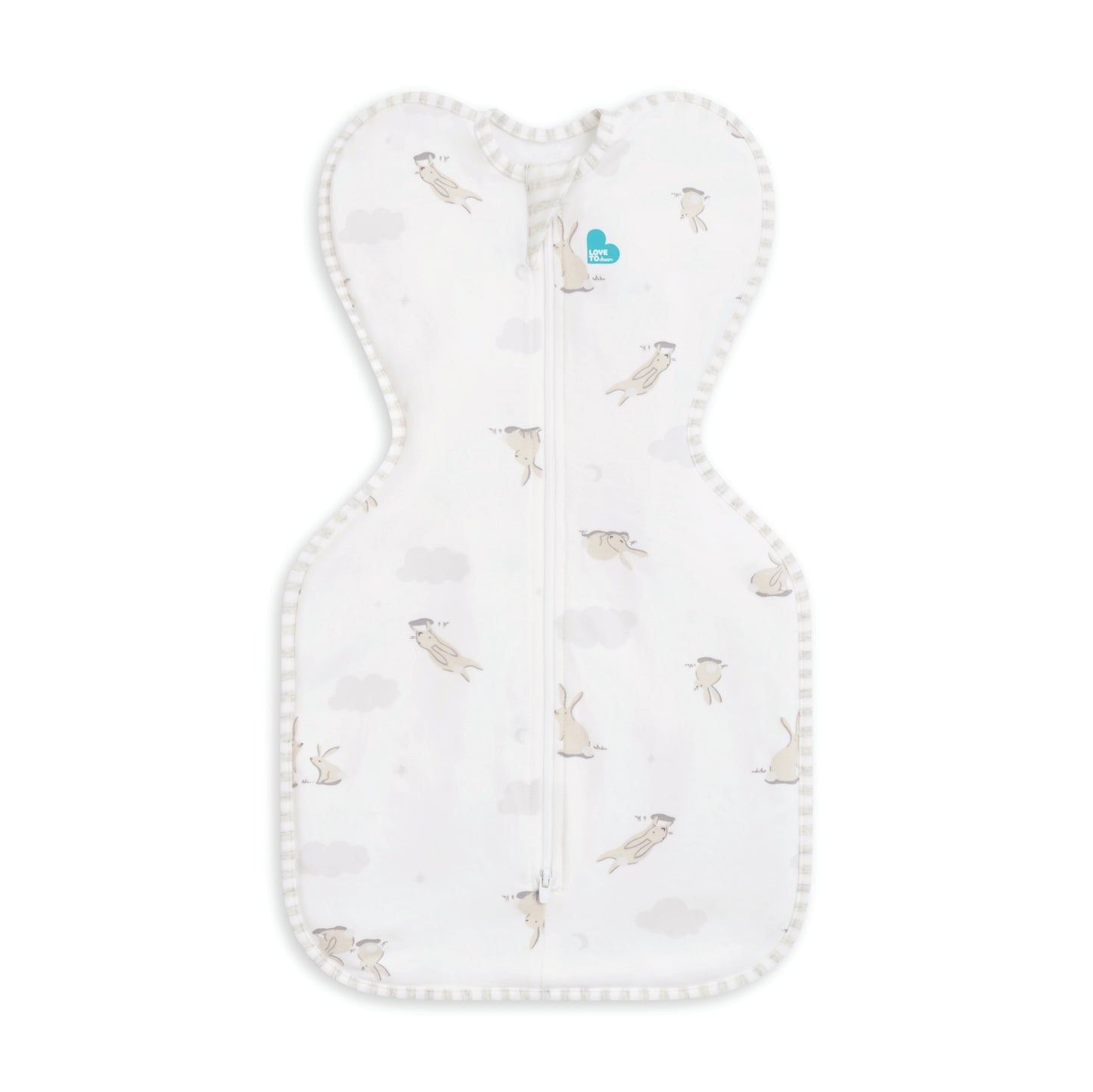 Swaddle Up™ Original 1.0 TOG Cloud Bunnies White