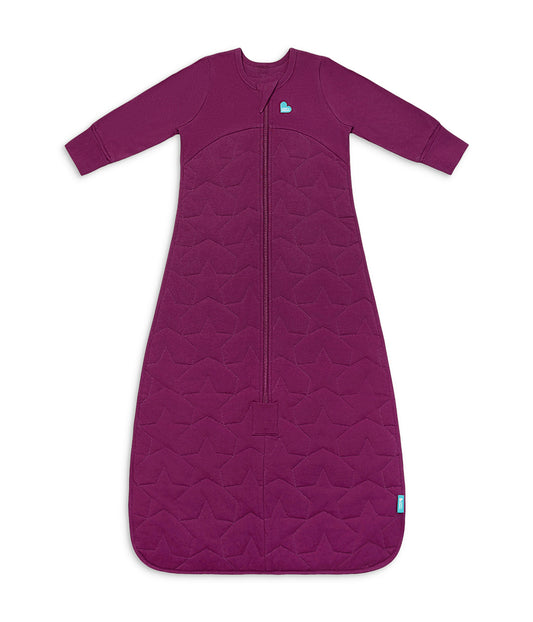 Sleep Bag Long Sleeve 2.5 TOG Cotton Plum Starturn Quilted