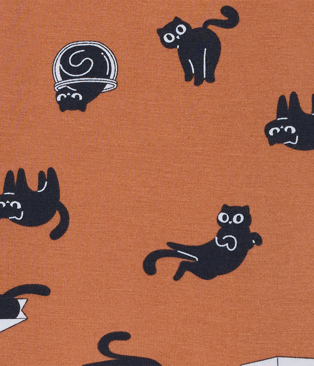 Babygrow Viscose from Bamboo Hazel Black Cat Moods