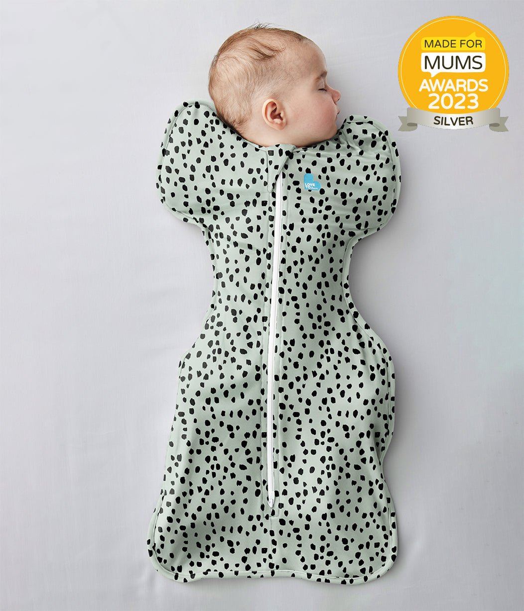 Swaddle Up™ Moderate (20-24°C) Olive Animal Cotton