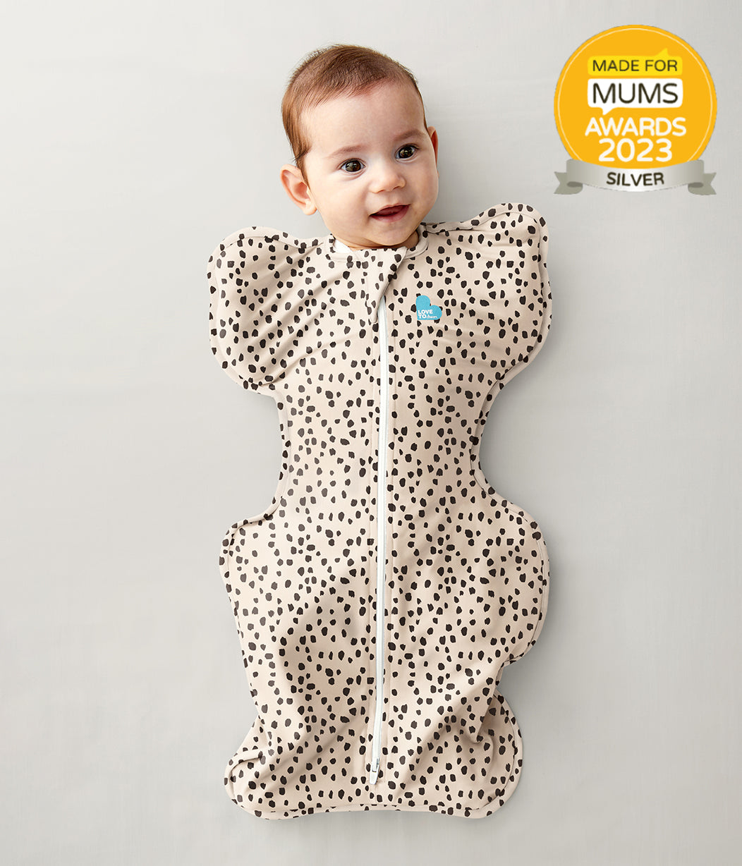 Swaddle Up™ Original Moderate Animal Print Beige