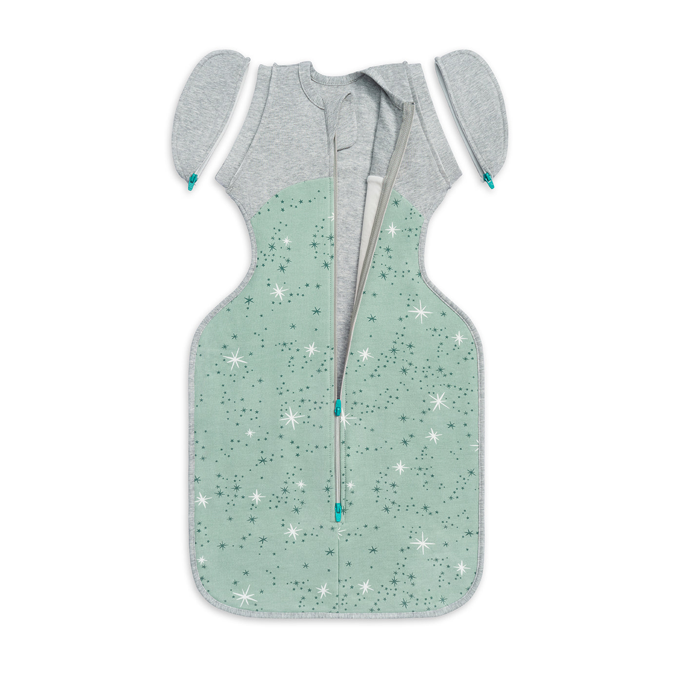 Swaddle Up™ Transition Bag Mild (18-24°C) Olive North Star Cotton Fleece