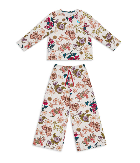 Family Matching Pyjama Bundle | Cream Wandering Folk
