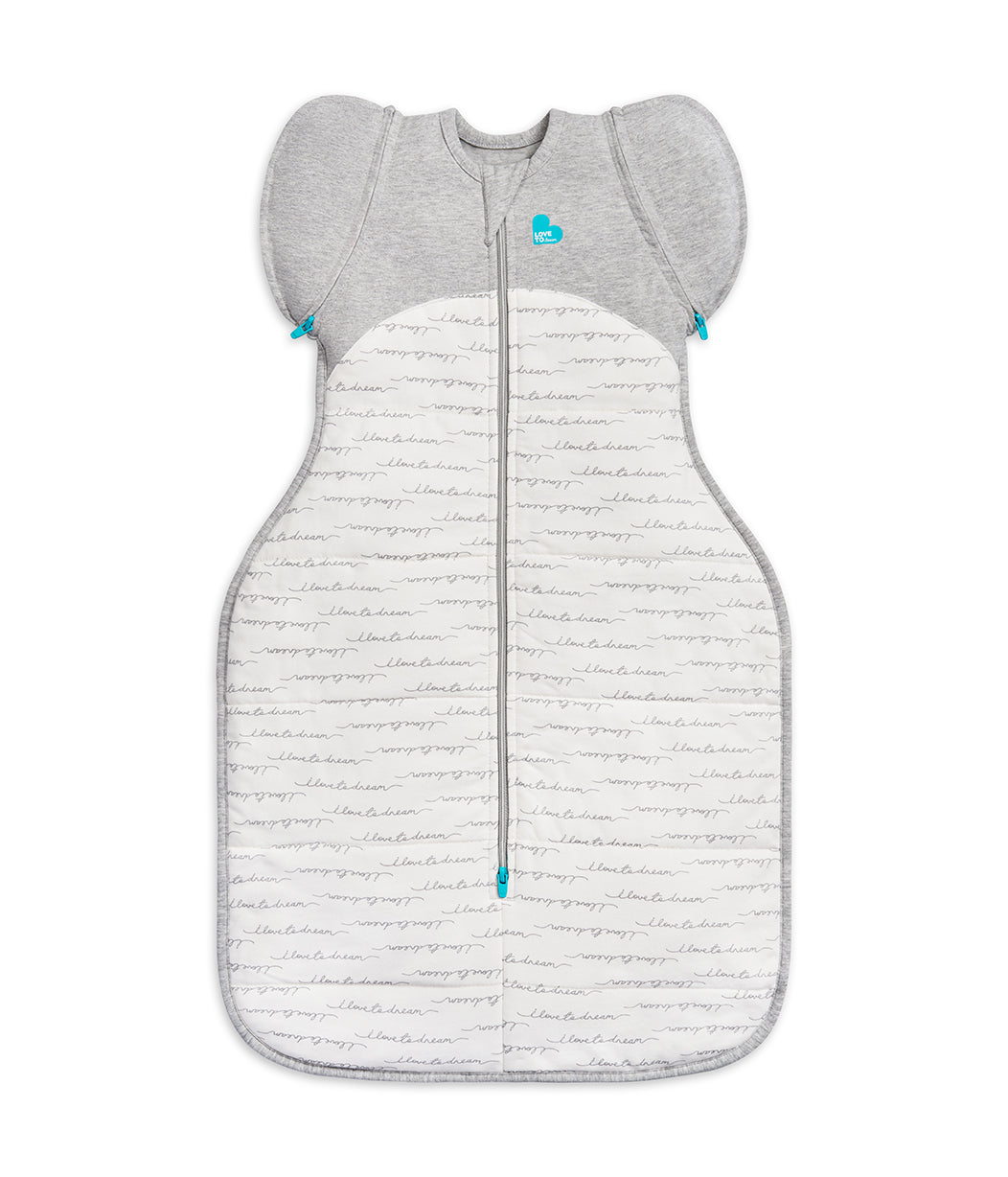 Swaddle Up™ Transition Bag Cool (16-20°C) White Dreamer Quilted Cotton