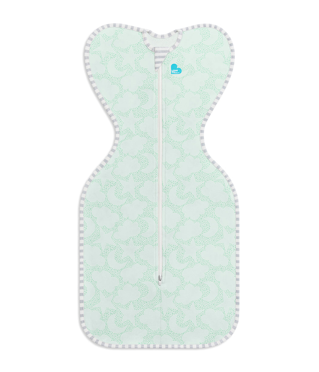 Swaddle Up™ Organic Moderate Mint Celestial Dot