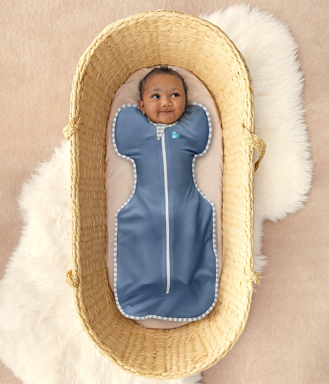 Swaddle Up™ Moderate (20-24°C) Denim Cotton