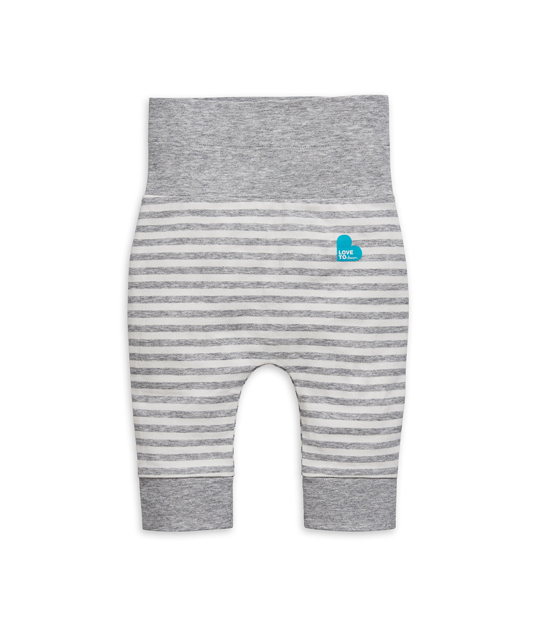 Leggings Grey Stripe Cotton