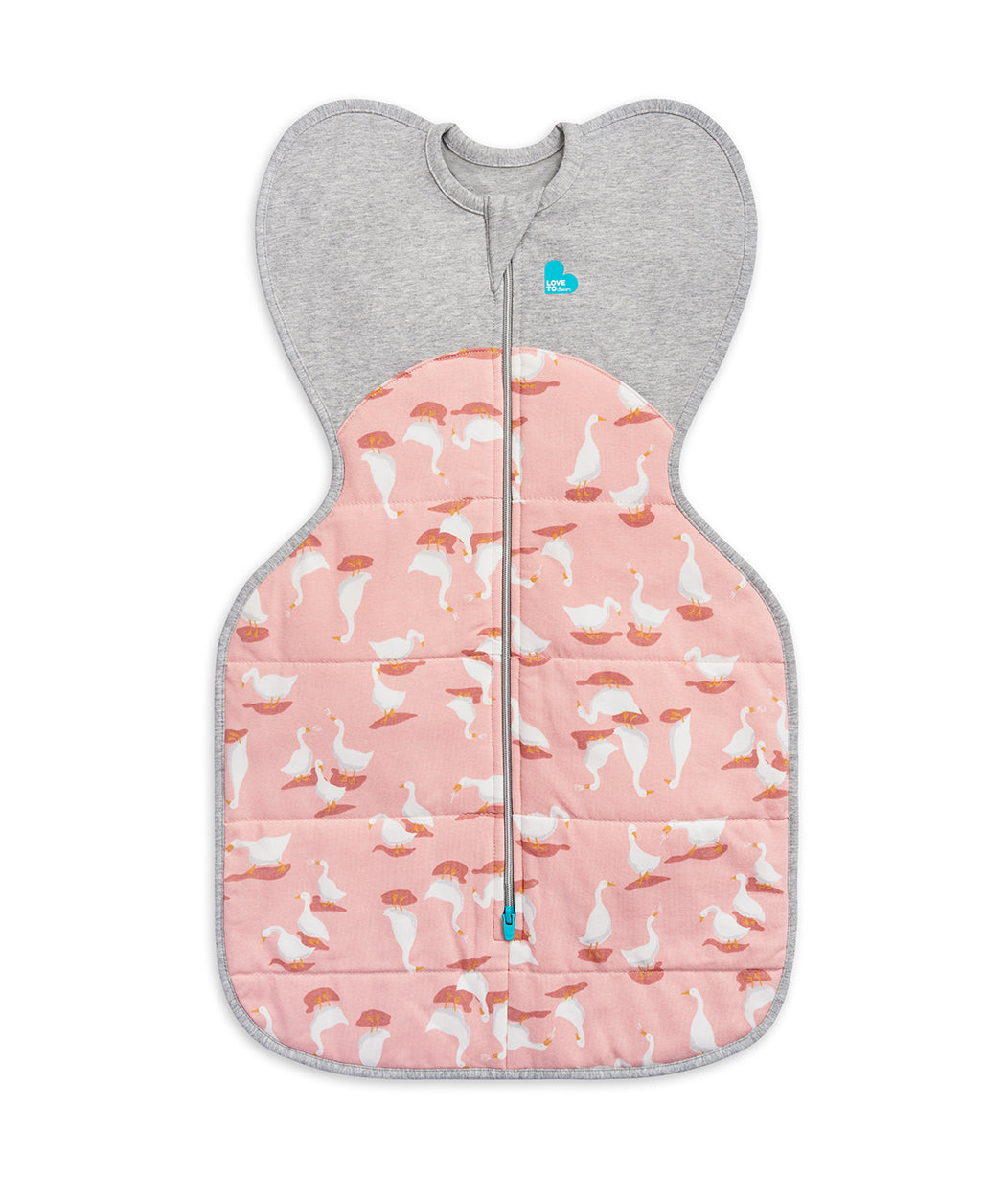 Swaddle Up™ Winter Starter Pack Cool (16-20°C) Pink Quilted Cotton