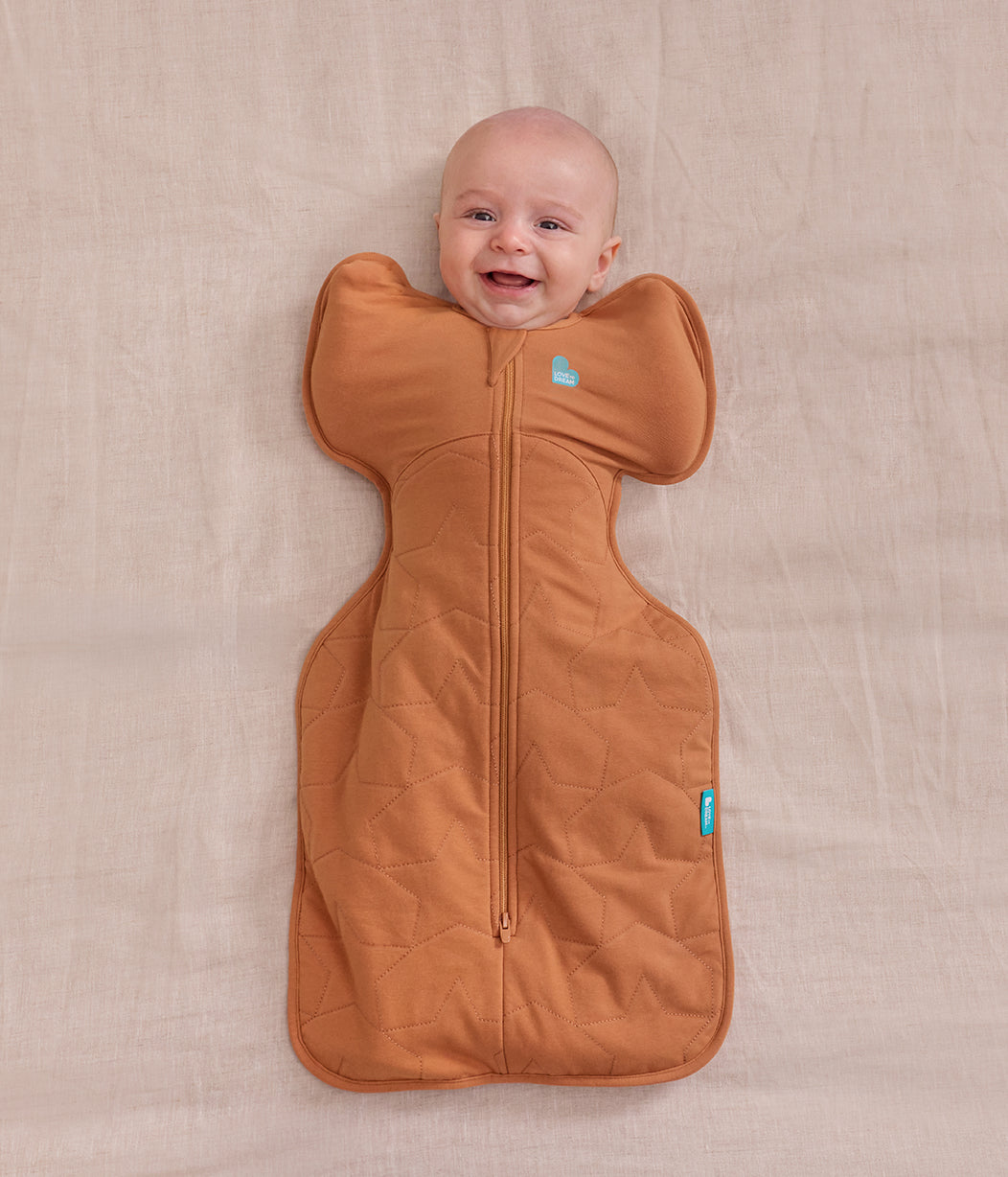 Swaddle Up™ 2.5 TOG Cotton Hazel Starturn Quilted