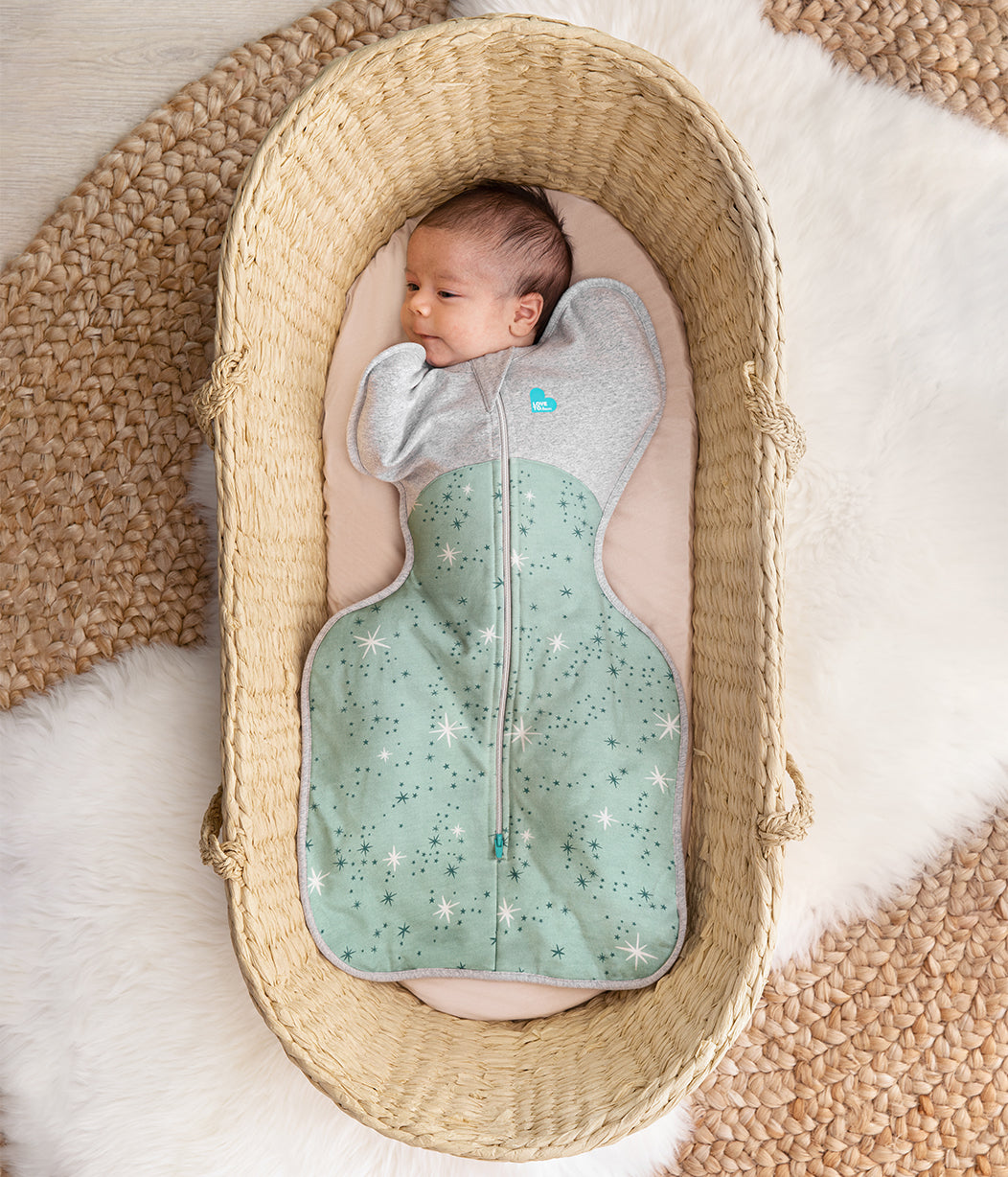 Swaddle Up™ Mild (18-24°C) Olive North Star Cotton Fleece