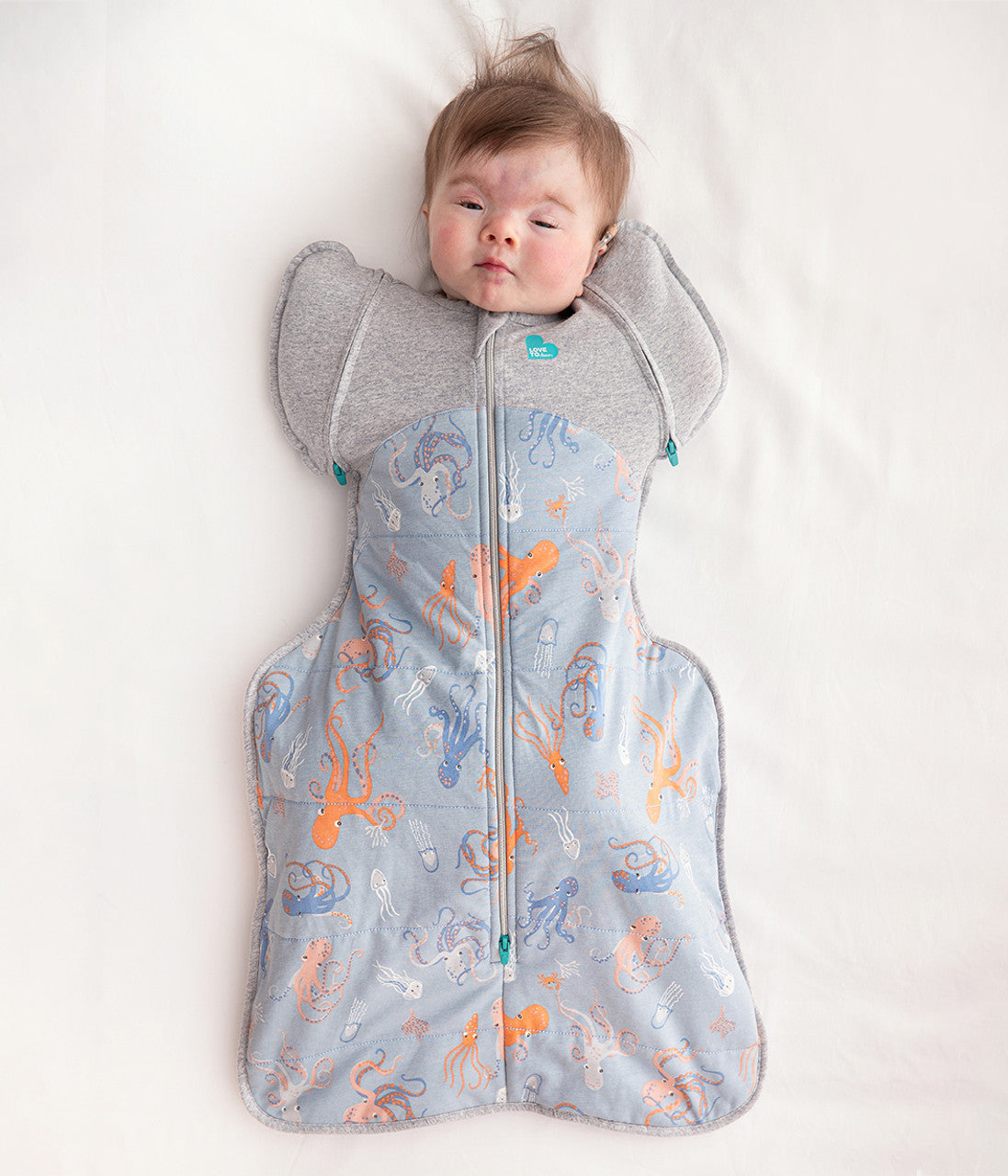 Swaddle Up™ Transition Bag Warm Kraken Chambray Blue