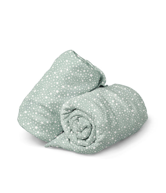 Fitted Bassinet/Basket Sheet Twin Pack Cotton Green