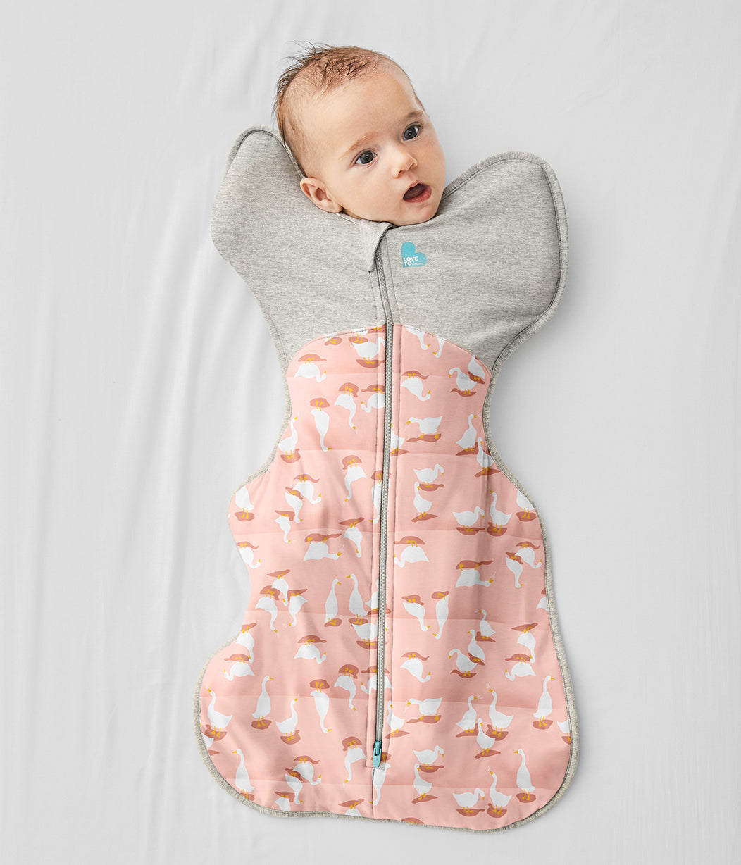 Swaddle Up™ Cool (16-20°C) Cotton Dusty Pink Silly Goose