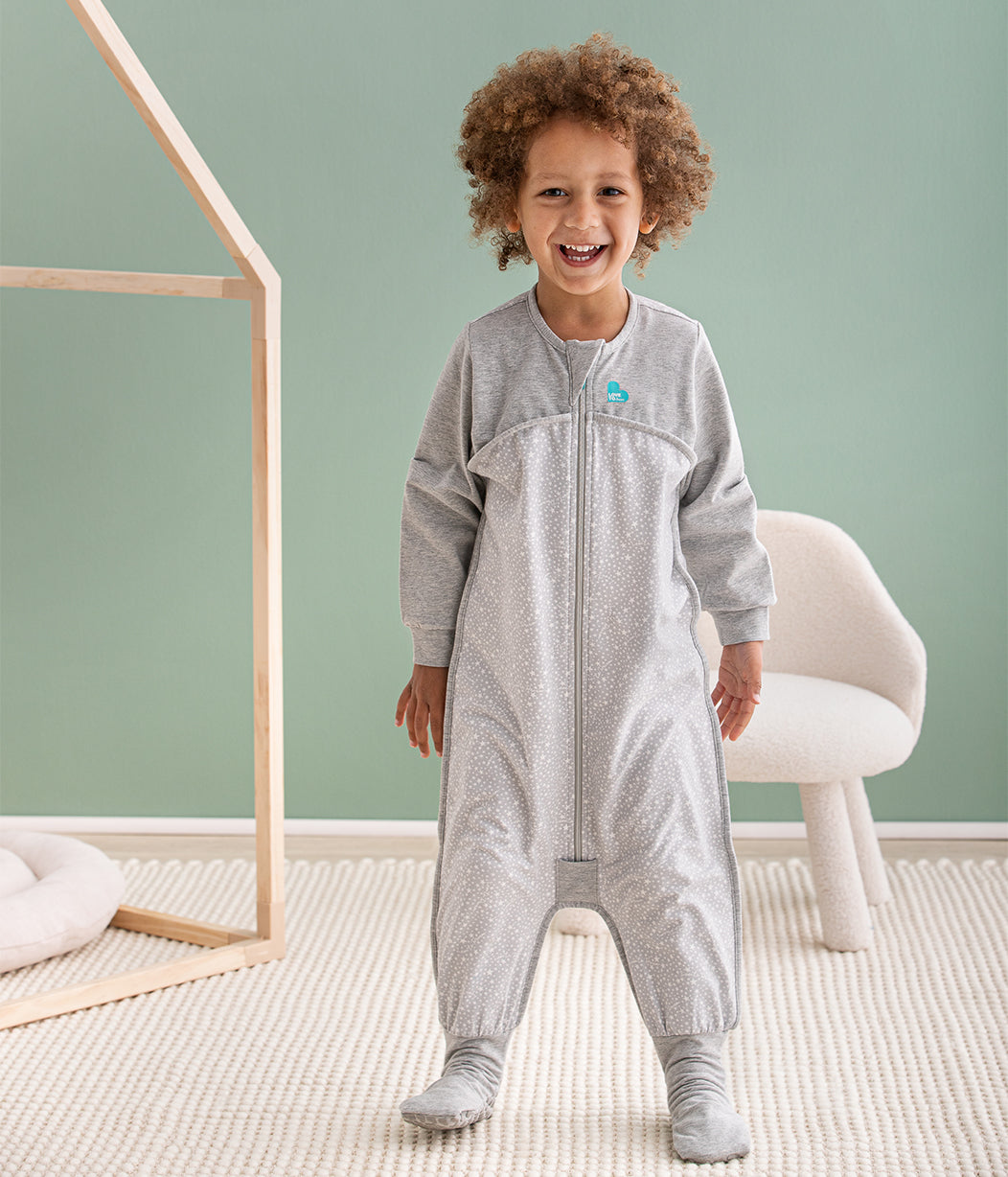 Sleep Suit Long Sleeve Original Stardust Grey