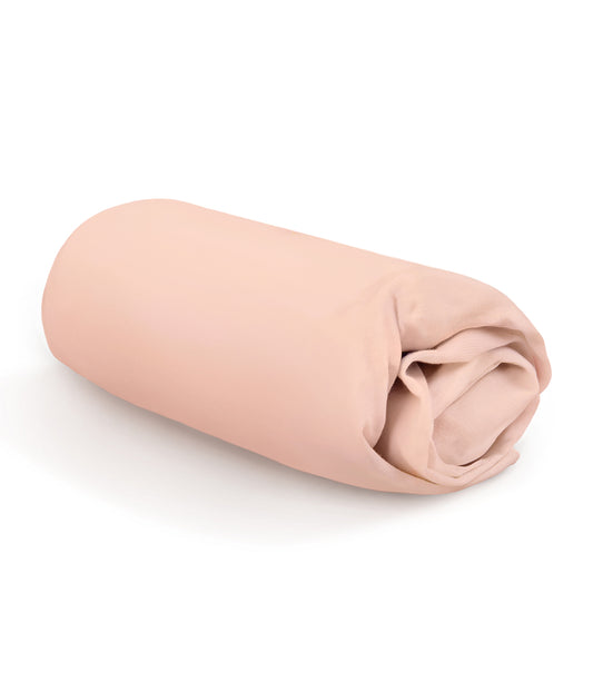 HushDry™ 2-in-1 Waterproof Fitted Gro Cot Sheet Viscose from Bamboo Blush