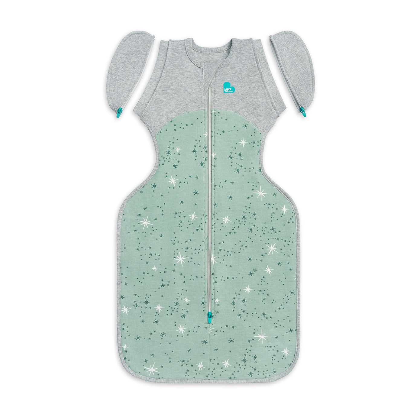 Swaddle Up™ Transition Bag Mild (18-24°C) Olive North Star Cotton Fleece