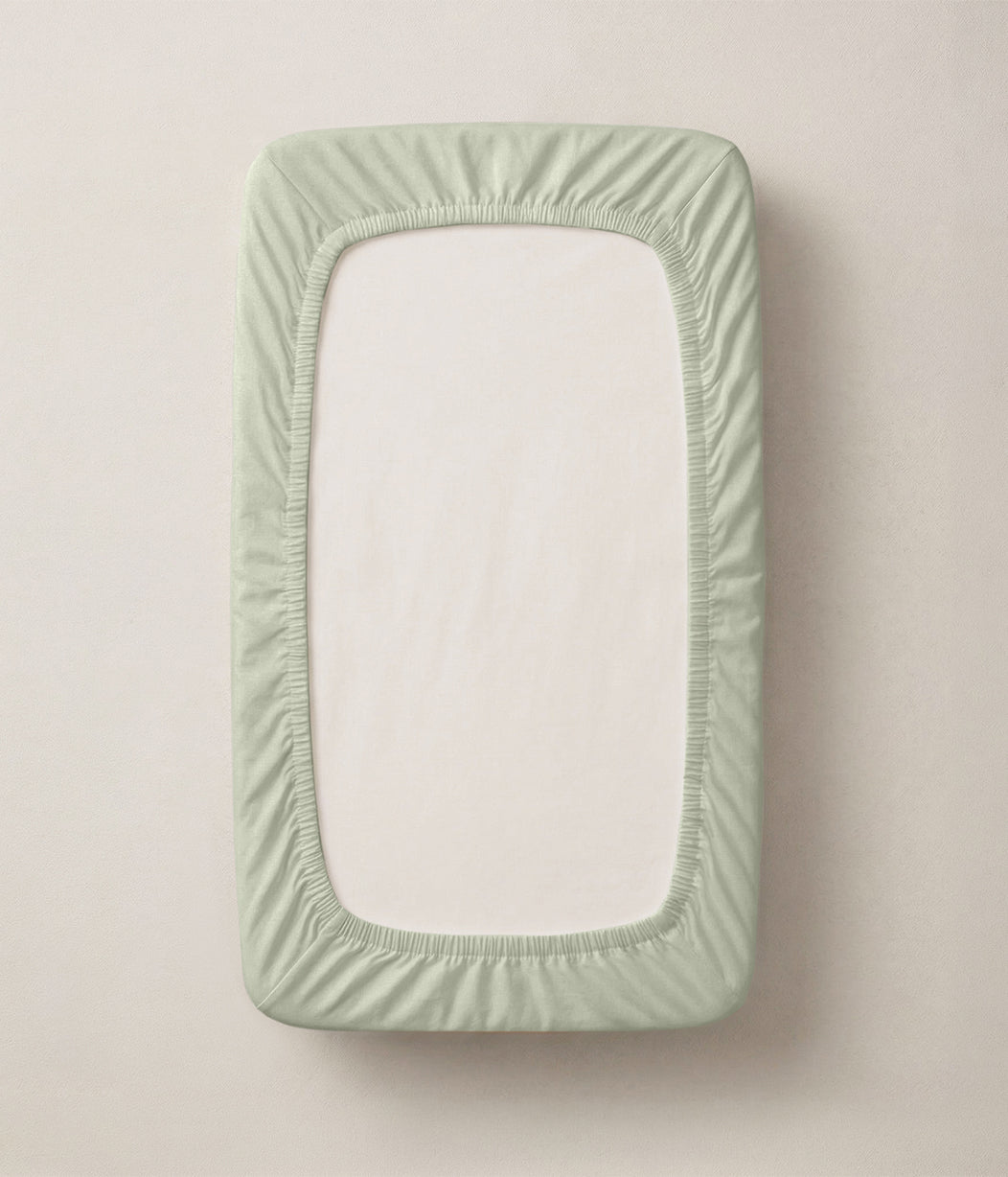 HushDry™ 2-in-1 Waterproof Fitted Side Sleeper Sheet Viscose from Bamboo Sage