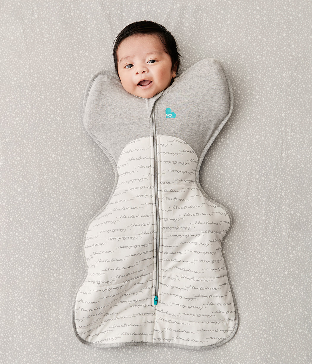 Sleep Machine Swaddle Up Starter Bundle | 2.5 TOG | White Cloud Bunnies | White Dreamer