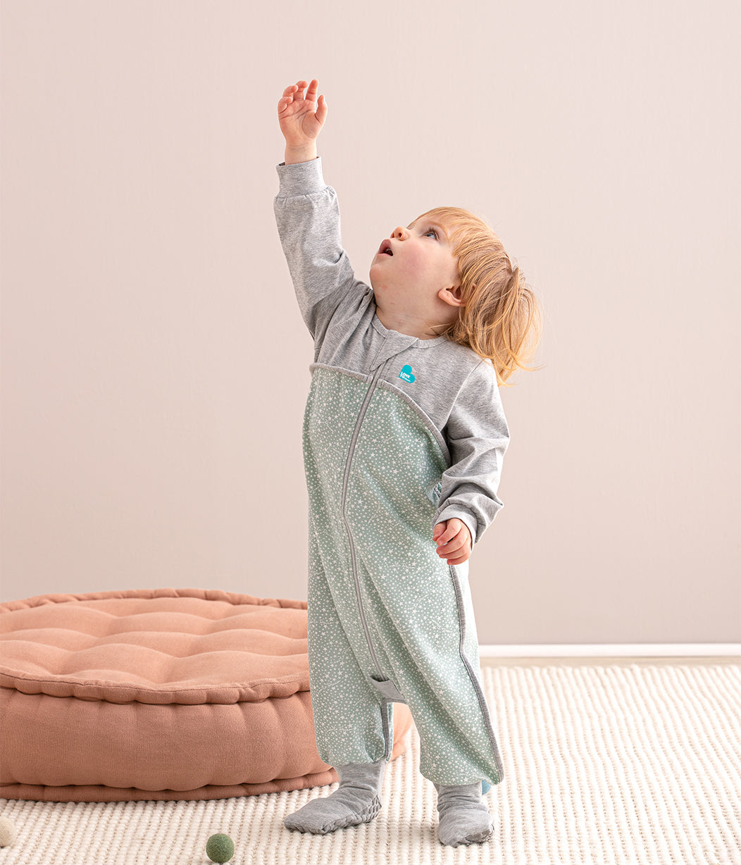 Sleep Suit Long Sleeve Original Stardust Olive