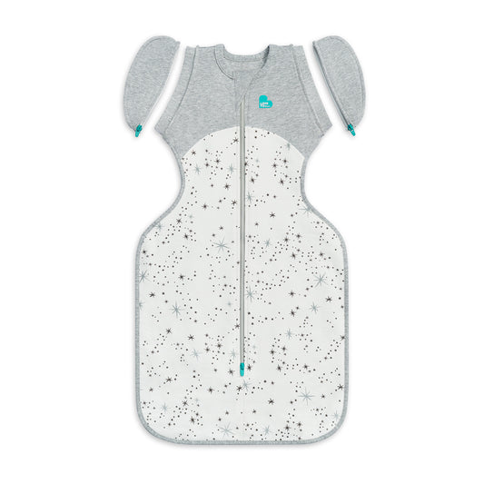 Swaddle Up™ Transition Bag 1.5 TOG Cotton White North Star