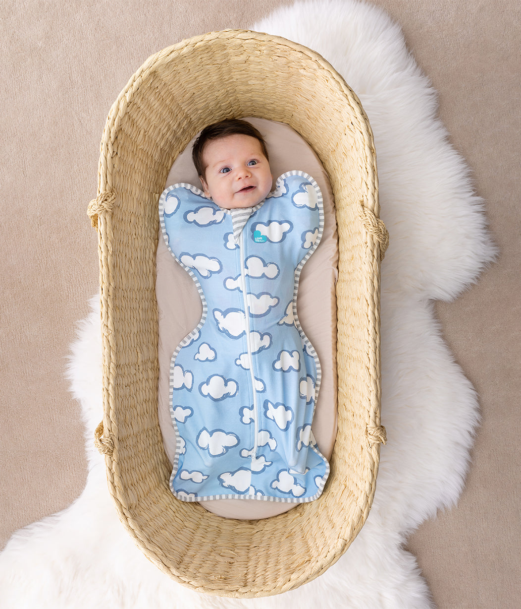 Swaddle Up™ Original Moderate Daydream Dusty Blue