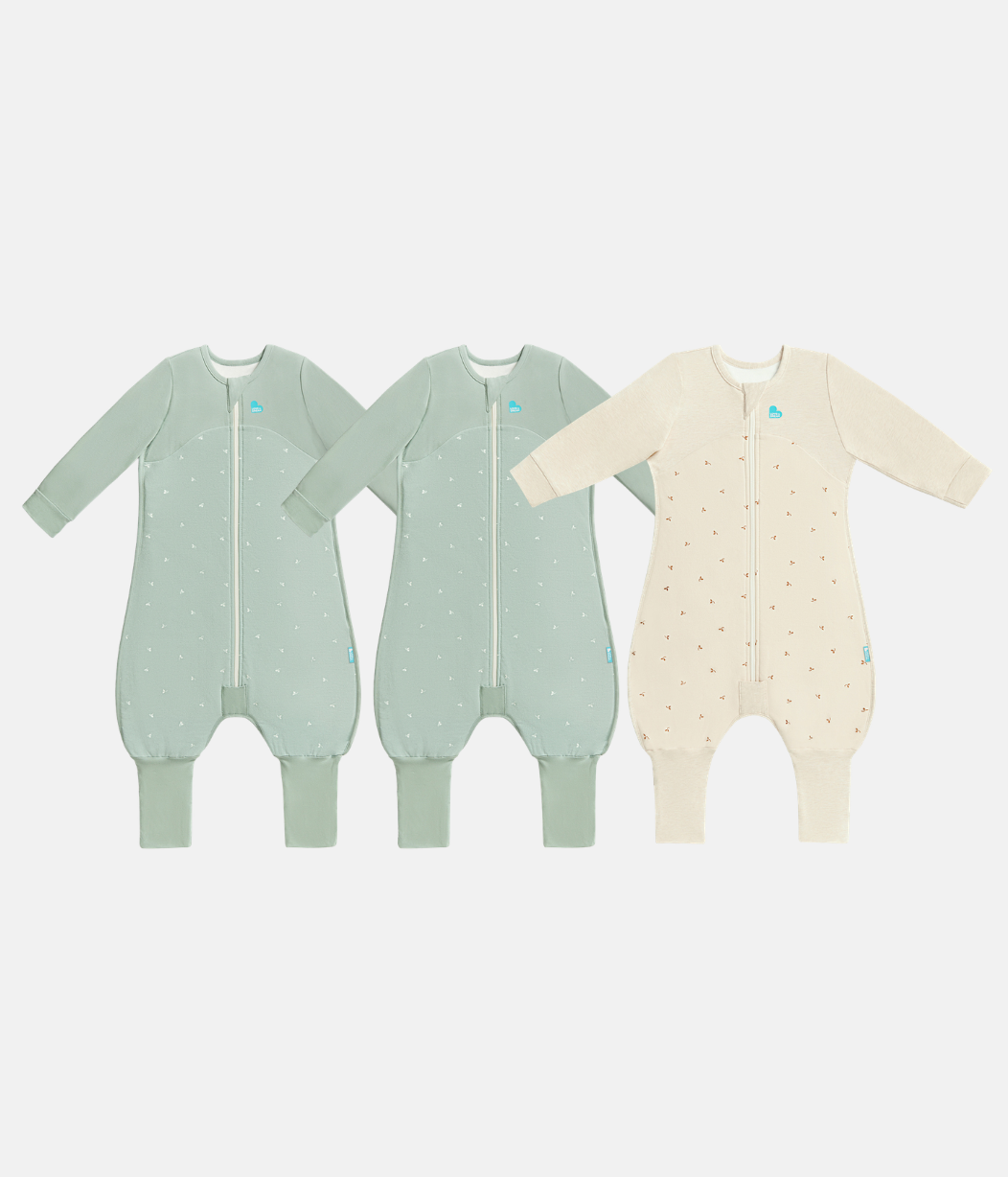 Sleep Suit Bundle | 1.5 TOG | Olive Twigs 2 | Oatmeal Twigs