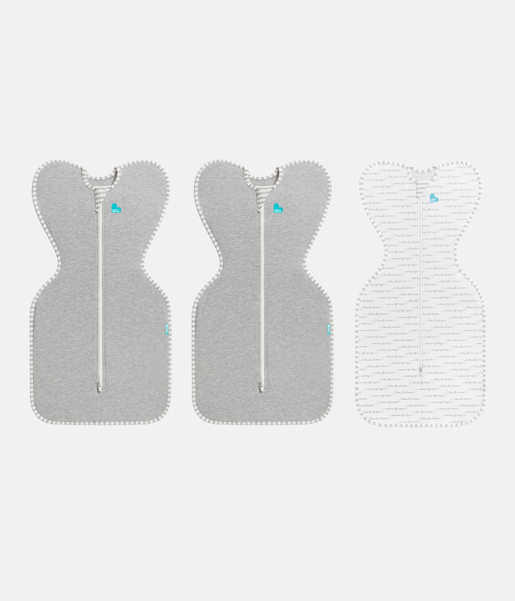 Boxing Week Swaddle Up Starter Bundle | 1.0 TOG | Grey 2 | White Dreamer