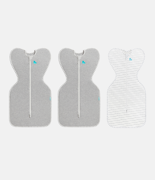 Boxing Week Swaddle Up Starter Bundle | 1.0 TOG | Grey 2 | White Dreamer