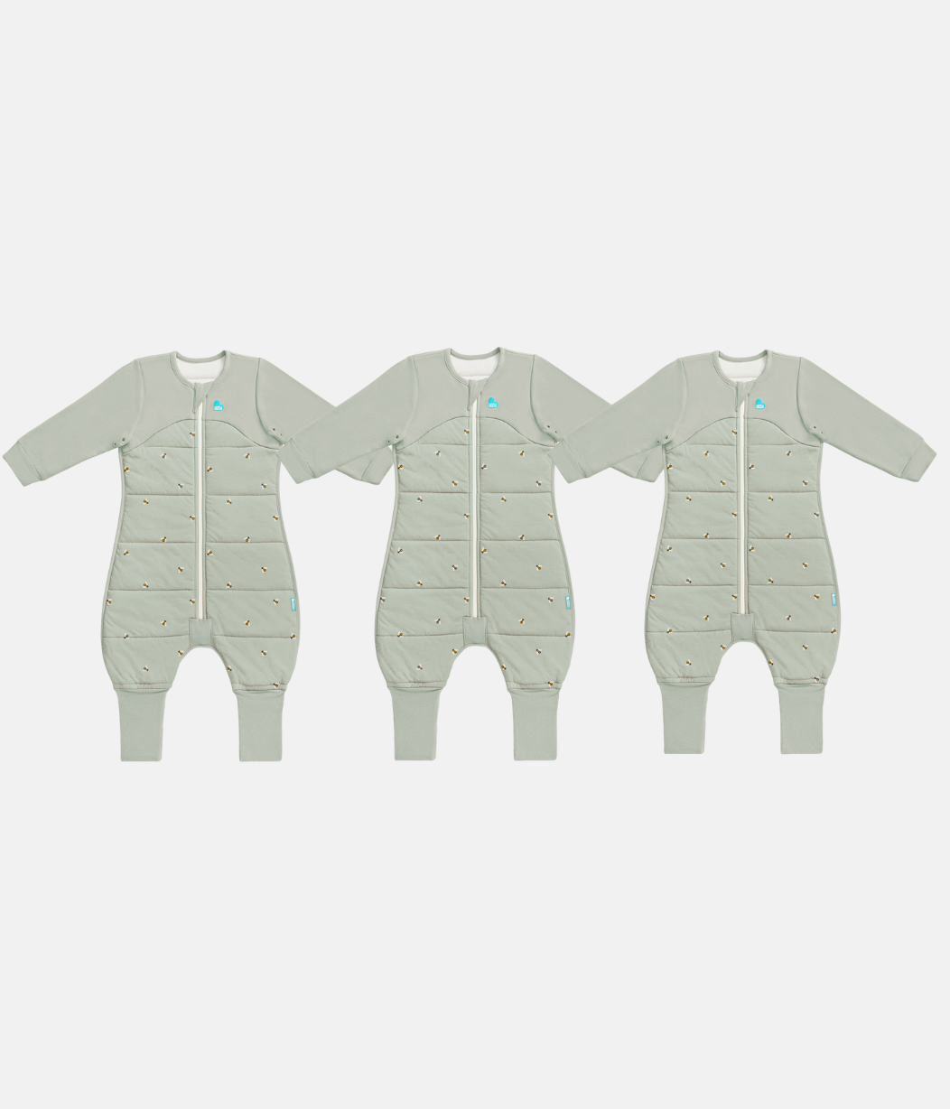 Boxing Week Sleep Suit Bundle | 2.5 TOG | Olive Bees 3