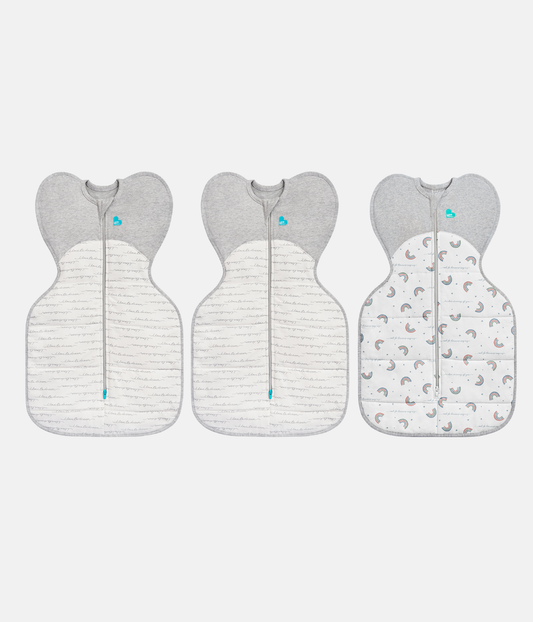 Boxing Week Swaddle Up Starter Bundle | 2.5 TOG | White Dreamer 2 | White Rainbow